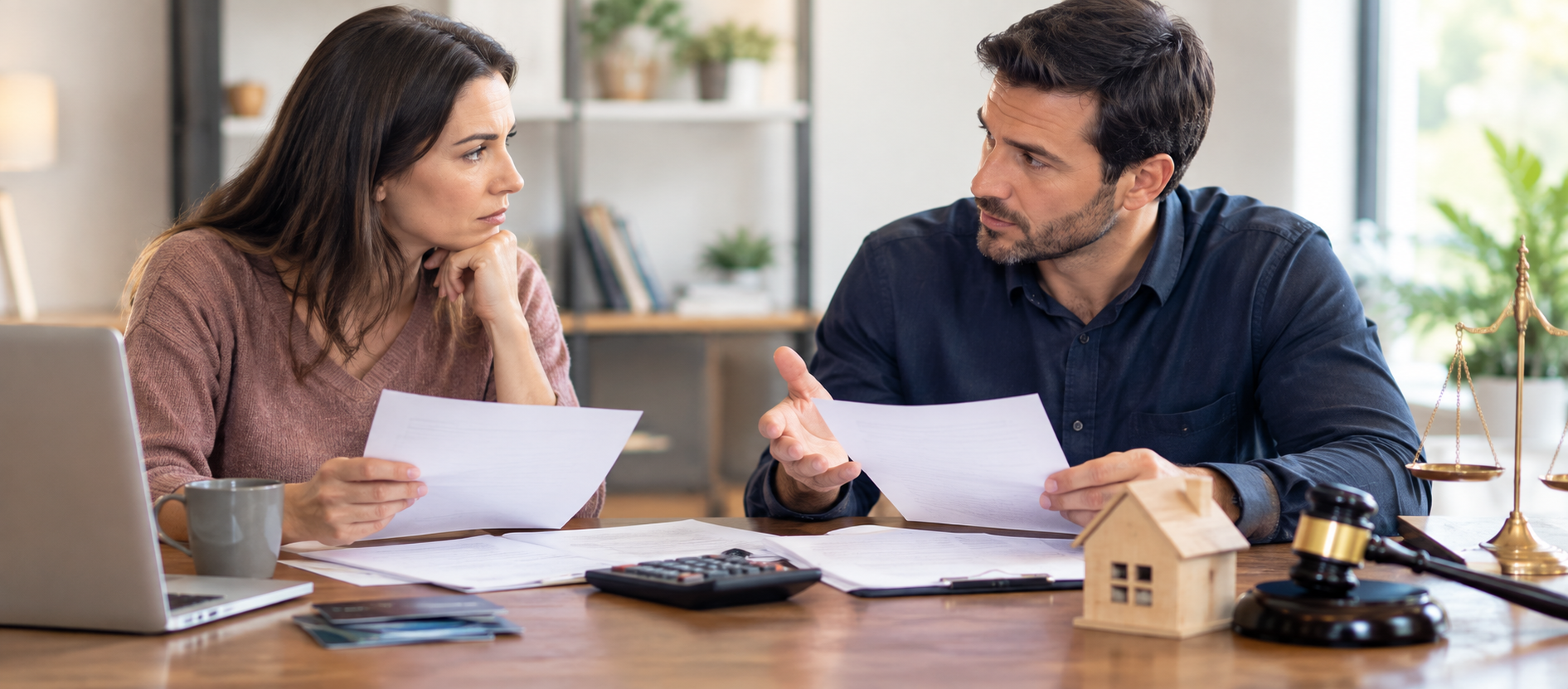 Divide marital Debt